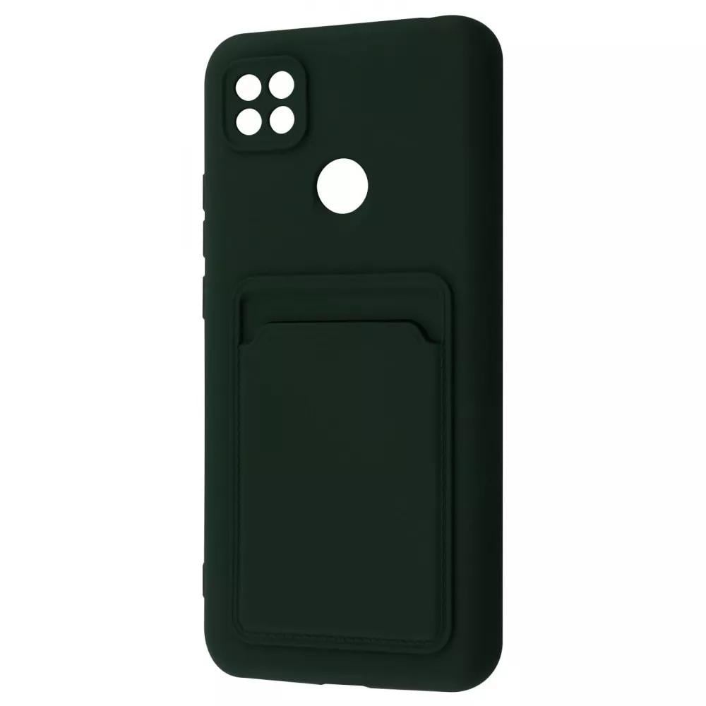 Чехол-накладка для телефона WAVE Colorful Pocket Xiaomi Redmi 9C/10A Dark green