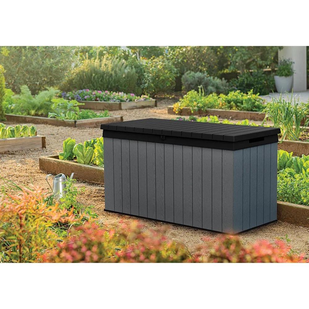 Сундук садовый Keter Darwin 662 л Серый (255159) - фото 5 Сундук садовый Keter Darwin 662 л Серый (255159) - фото 5