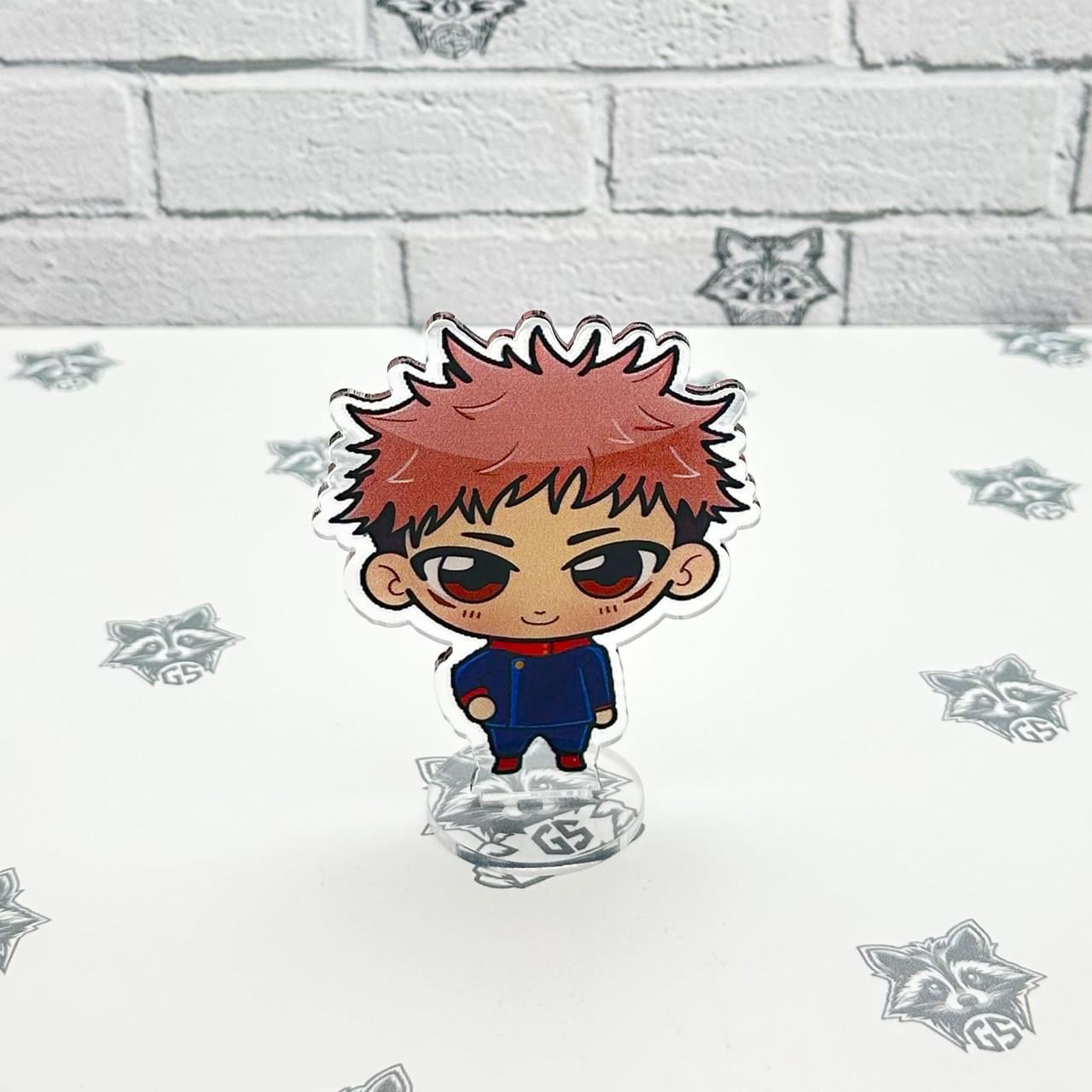 Фигурка коллекционная акриловая Chibi Аниме Магическая битва/JK Itadori Yuji 2 10 см (2190441482)