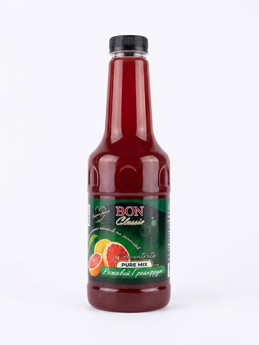 Пюре Bon Classic Рожевий Грейпфрут для напоїв/коктейлів та десертів (36916754) Пюре Bon Classic Рожевий Грейпфрут для напоїв/коктейлів та десертів (36916754)