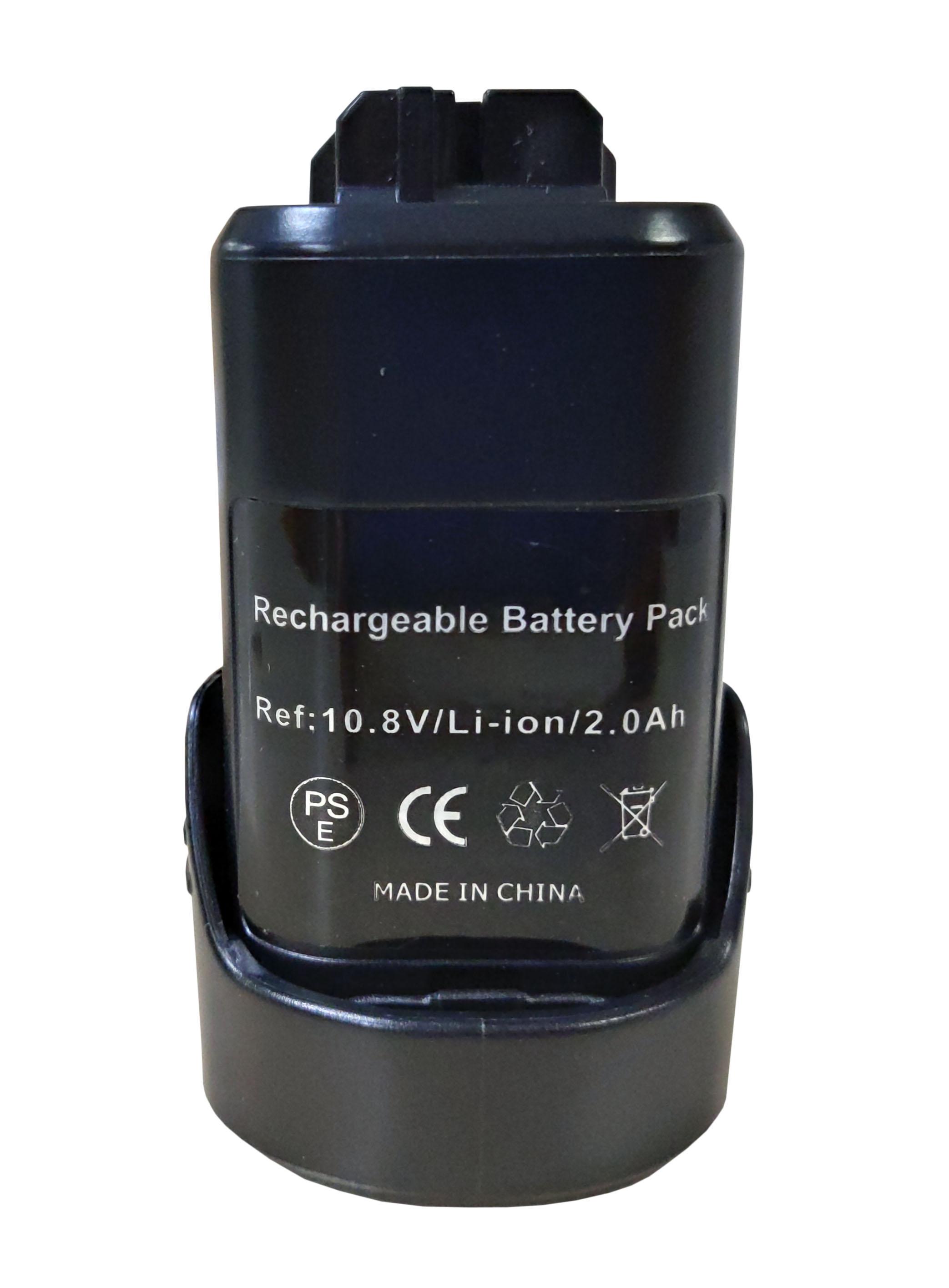 Акумулятор для шуруповерта Bosch D-70745 CLPK30-120 2.0Ah 10.8V Li-ion Чорний - фото 2 Акумулятор для шуруповерта Bosch D-70745 CLPK30-120 2.0Ah 10.8V Li-ion Чорний - фото 2