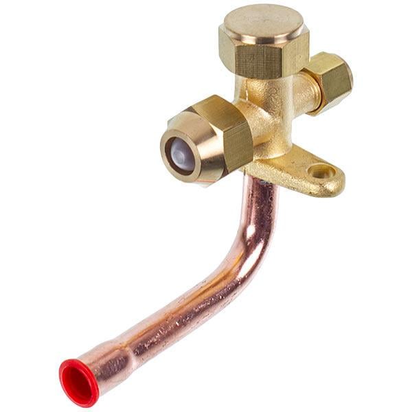Кран сервисный угловой 3/8" 90° для кондиционера (00000042928) Кран сервисный угловой 3/8" 90° для кондиционера (00000042928)
