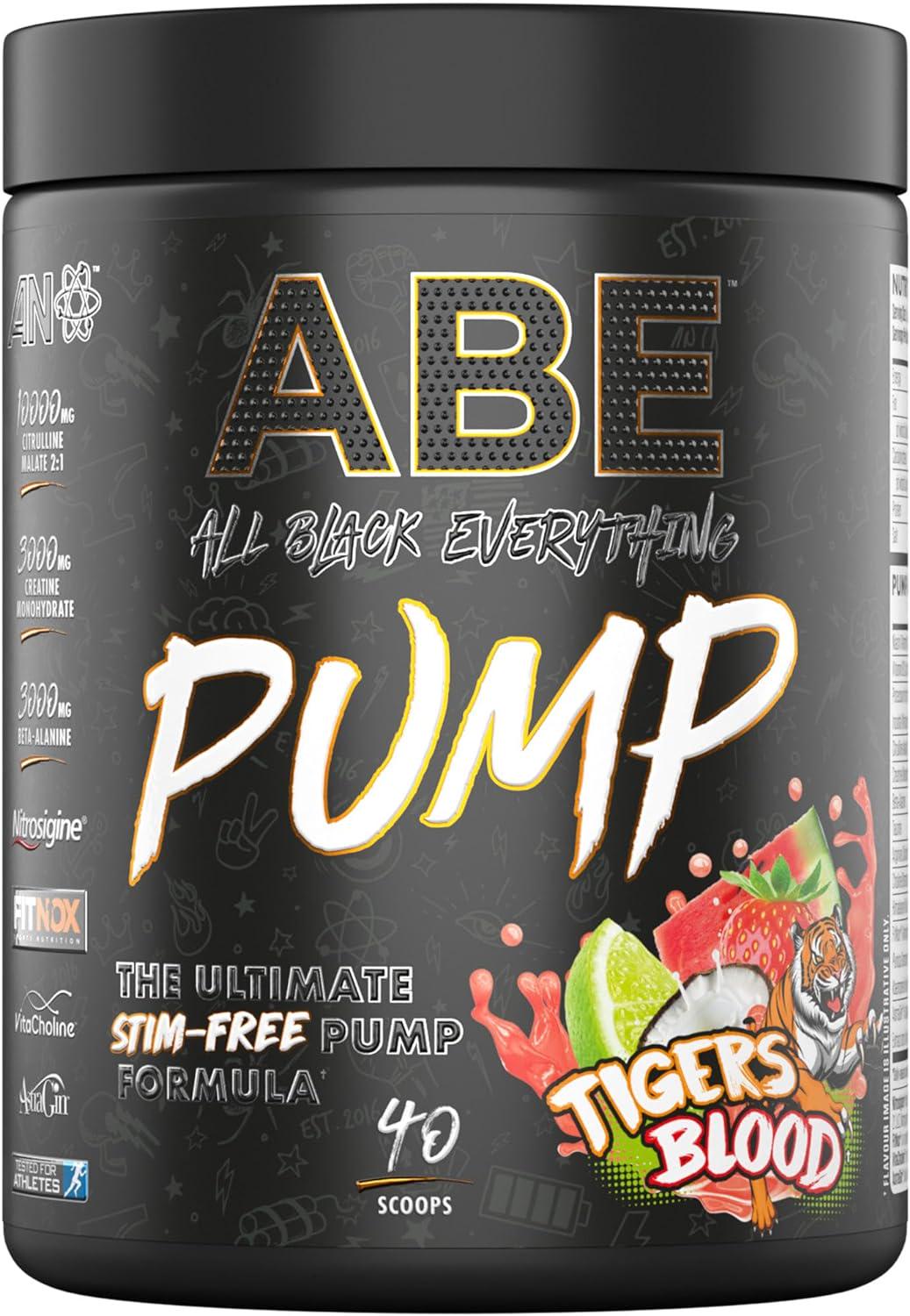 Комплекс предтренировочный Applied Nutrition ABE Pump Tigers Blood 500 г