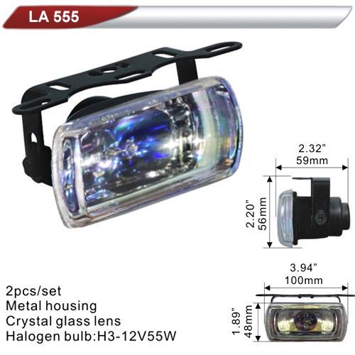 Фара дополнительная DLAA 555-RY H3-12V-55W 100х48 мм (37775)