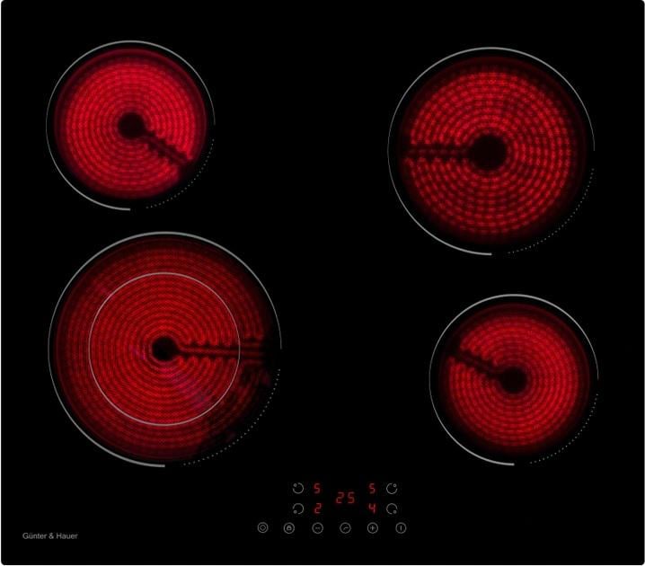 Варочная поверхность электрическая Gunter&Hauer CER 641 (1321)