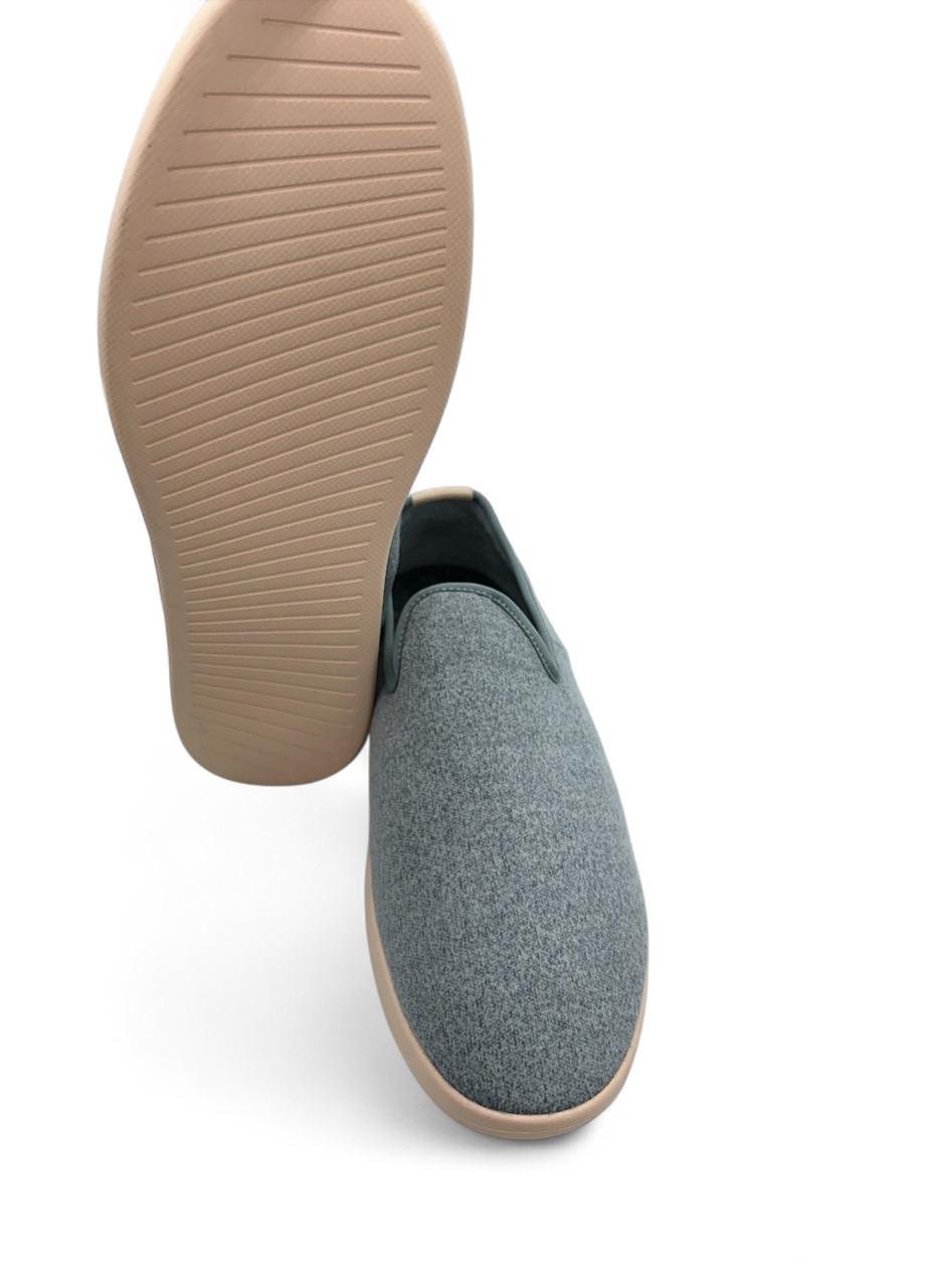 Мокасини чоловічі Allbirds Wool Lounger Allbirds & La Wexler р. 45 30 см Блакитний (2811663024) - фото 5