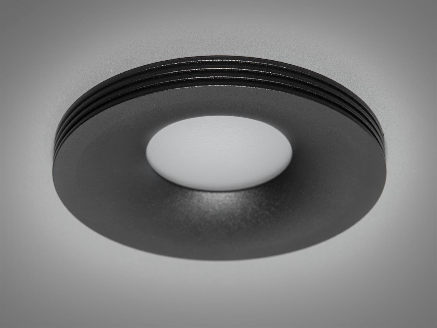 Точечный светильник Аluminium поворотный (PR-13-BK)