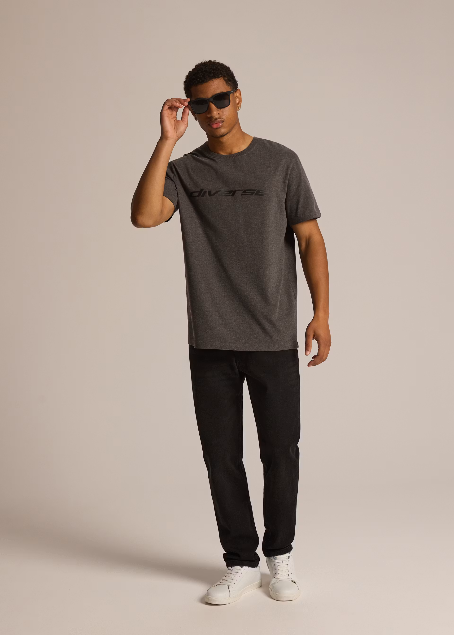Джинсы мужские slim fit Diverse BENNET 254 р. 31/32 Черный (5905384178831)