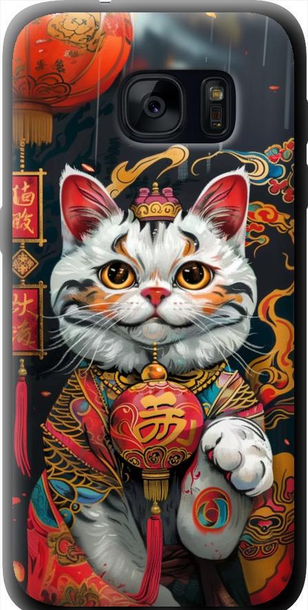 Чехол на Samsung Galaxy S7 G930F China Cat v2 (6135b-106-42517)