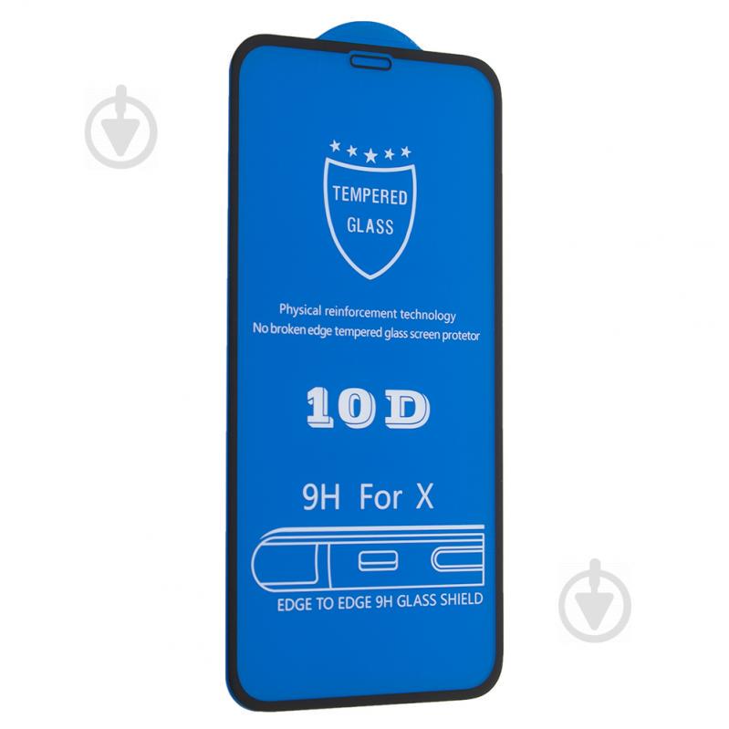 Защитное стекло 10D 9H для Apple iPhone 11 Pro/ iPhone X/ iPhone XS Black (00003636) Защитное стекло 10D 9H для Apple iPhone 11 Pro/ iPhone X/ iPhone XS Black (00003636)