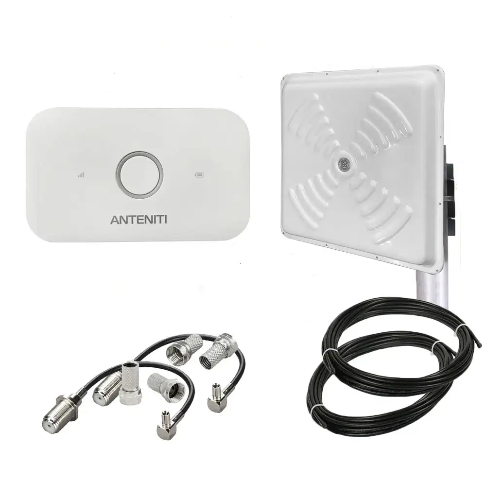Комплект з Wi-Fi роутером ANTENITI E5573 та антеною 4G LTE MIMO панельна Energy 2x24 Maxi (2140166496)