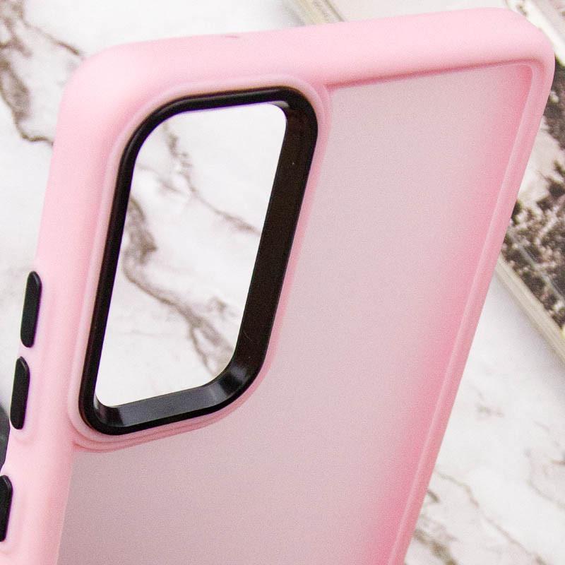 Противоударный Чехол TPU+PC Lyon Frosted для Samsung Galaxy S20 FE Pink - фото 5