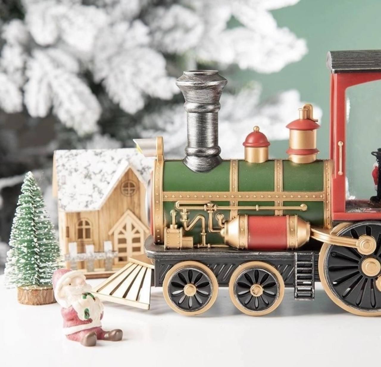 Ліхтар музичний новорічний Різдвяний поїзд на батарейках та від USB 32 см (26140881) - фото 12 Ліхтар музичний новорічний Різдвяний поїзд на батарейках та від USB 32 см (26140881) - фото 12