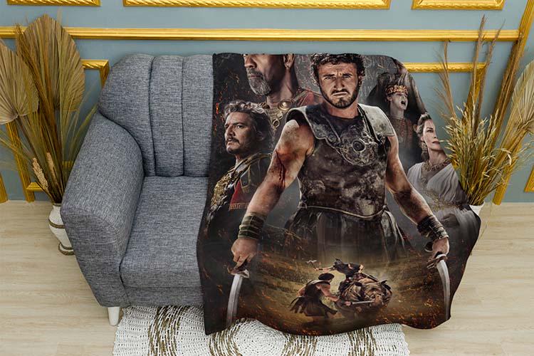 Плед плюшевый Gladiator II Warrior in the Arena однослойный 150х210 см (114649-1)