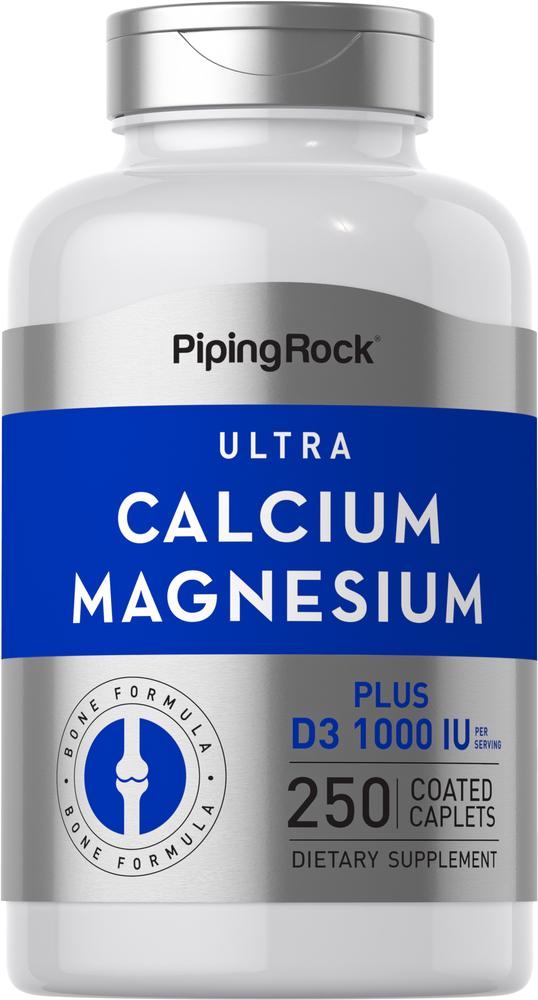 Добавка натуральная Ultra Calcium Magnesium Plus D3 250 капсул Добавка натуральная Ultra Calcium Magnesium Plus D3 250 капсул
