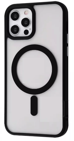 Чохол захисний Colorful Case with MagSafe для iPhone 13 Pro Black - фото 1