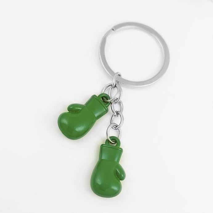 Брелок для ключей GDragon Home Боксерские перчатки металл Зеленый (99_5_0_7)