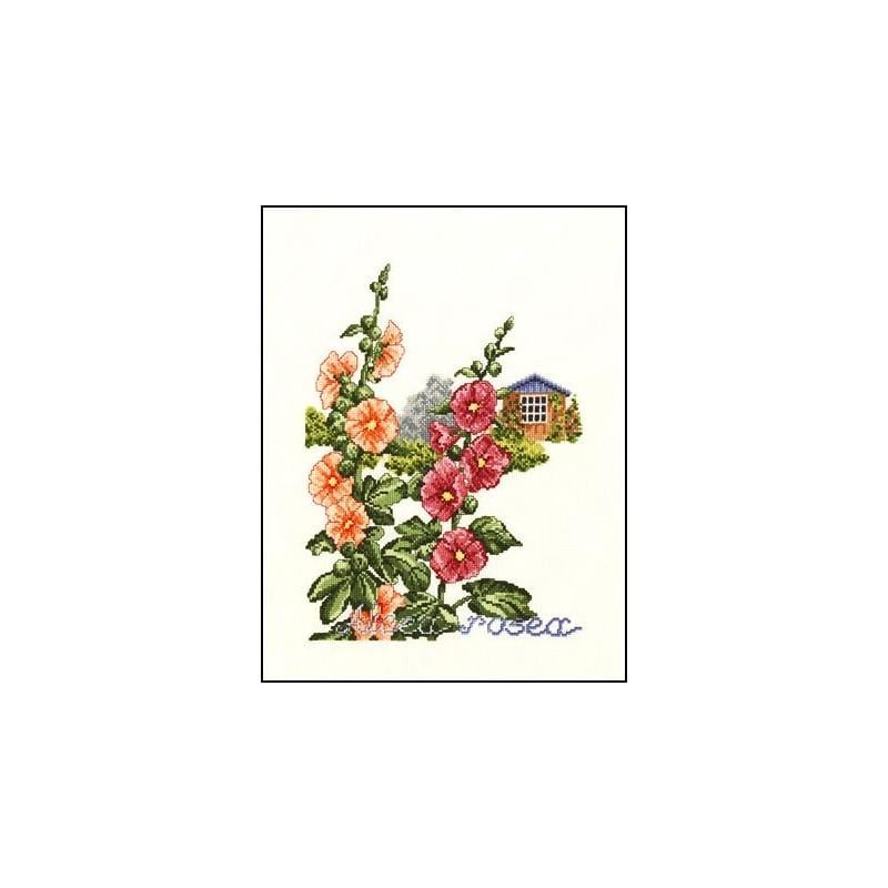 Набор для вышивания крестиком Eva Rosenstand 12-302 House and flowers (50006)