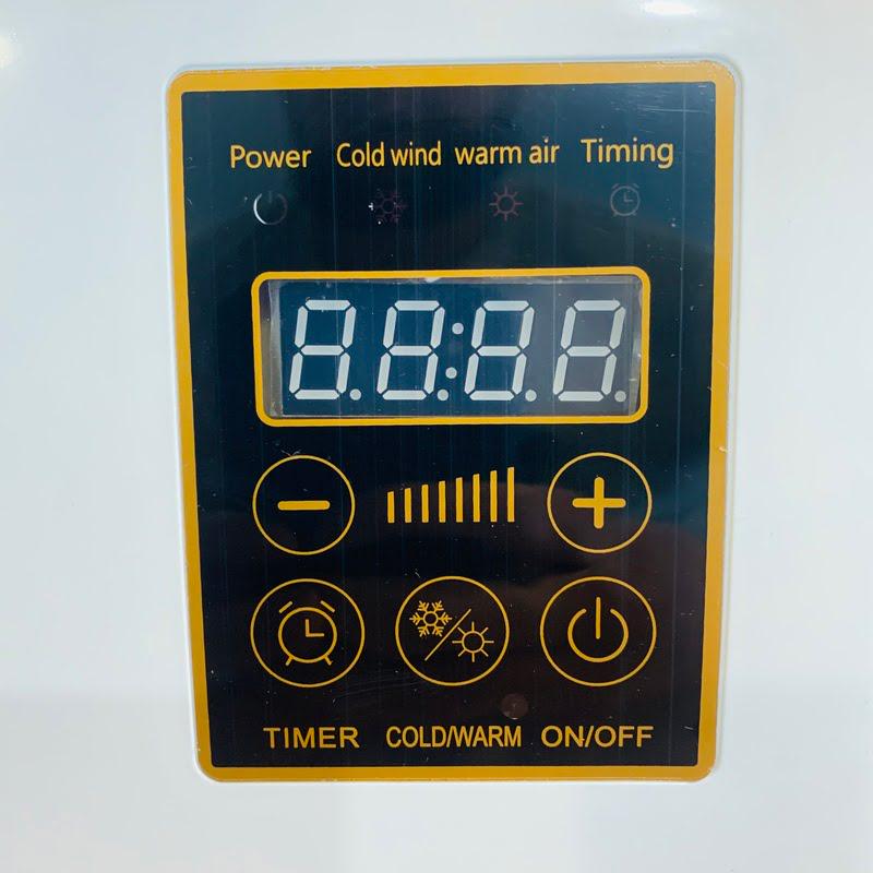 Тепловентилятор з терморегулятором керамічний настінний 2000 Вт - фото 3