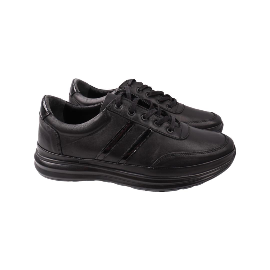 Кроссовки мужские Ridge из кожи р. 41 Черный (440-21DTC)