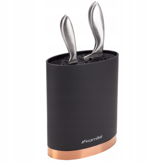 Підставка для ножів Kamille 16х72х225 мм з наповнювачем KM-7627 - фото 2 Підставка для ножів Kamille 16х72х225 мм з наповнювачем KM-7627 - фото 2