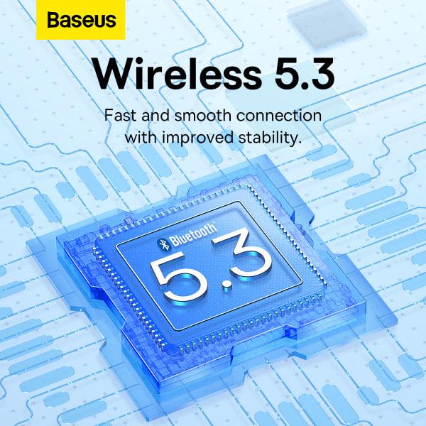 Навушники бездротові Baseus Bowie WM02 True Wireless BT5.3 40/300 mAh 5h Purple (NGTW180105) - фото 9