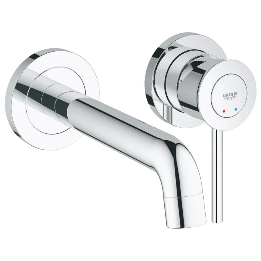 Смеситель для раковины скрытого монтажа Grohe BauClassic Chrome (2029200C)
