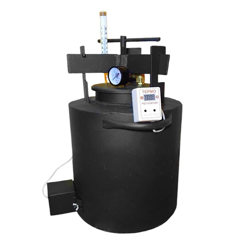 Автоклав Электро TOP-10Е горловина 15,9 см винтовой электрический с таймером (2682794868)