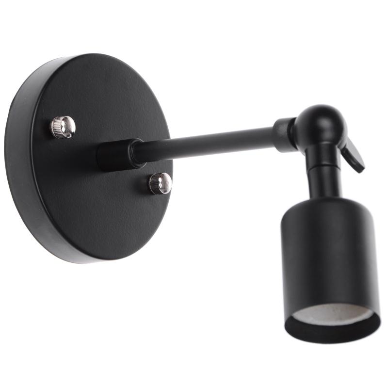 Бра настінне накладне Brille BL-322W/1 E27 BK лофт - фото 3 Бра настінне накладне Brille BL-322W/1 E27 BK лофт - фото 3