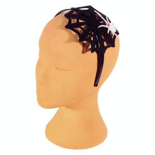 Обруч Паутинка Seta Decor 13-289BLK