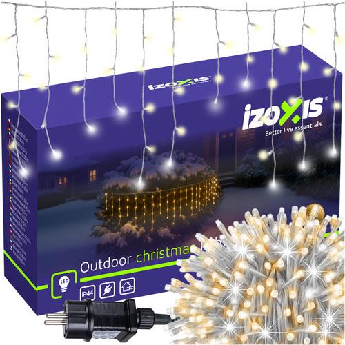 Гирлянда уличная Izoxis 26858 100 LED 6 м Теплый белый (5095bf-3169920903)