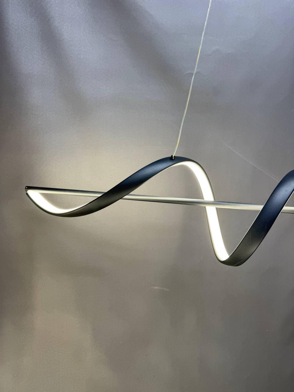 Люстра светодиодная удлиненная Zilini P8119/1200 120W Черный (29755230) - фото 3 Люстра светодиодная удлиненная Zilini P8119/1200 120W Черный (29755230) - фото 3