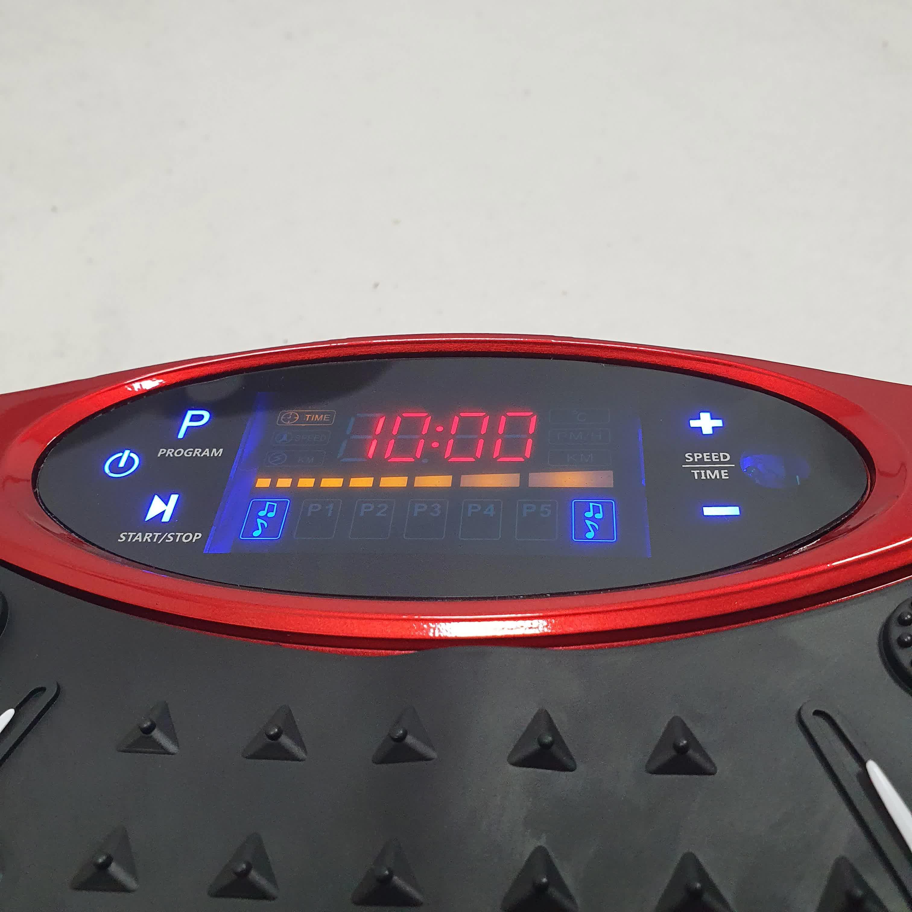 Виброплатформа тренировочная с пультом петлями и эспандерами для снижения веса (TSVP-1-Red) - фото 4 Виброплатформа тренировочная с пультом петлями и эспандерами для снижения веса (TSVP-1-Red) - фото 4