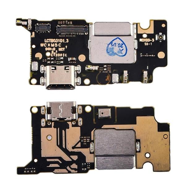 Нижня плата для Xiaomi Mi 5c з конектором зарядки - фото 2 Нижня плата для Xiaomi Mi 5c з конектором зарядки - фото 2