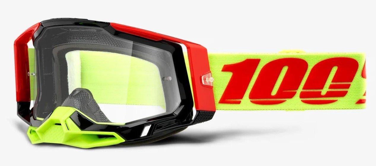 Мотоокуляри 100% RACECRAFT 2 Goggle Wiz Clear Lens/Clear Lens (20203)