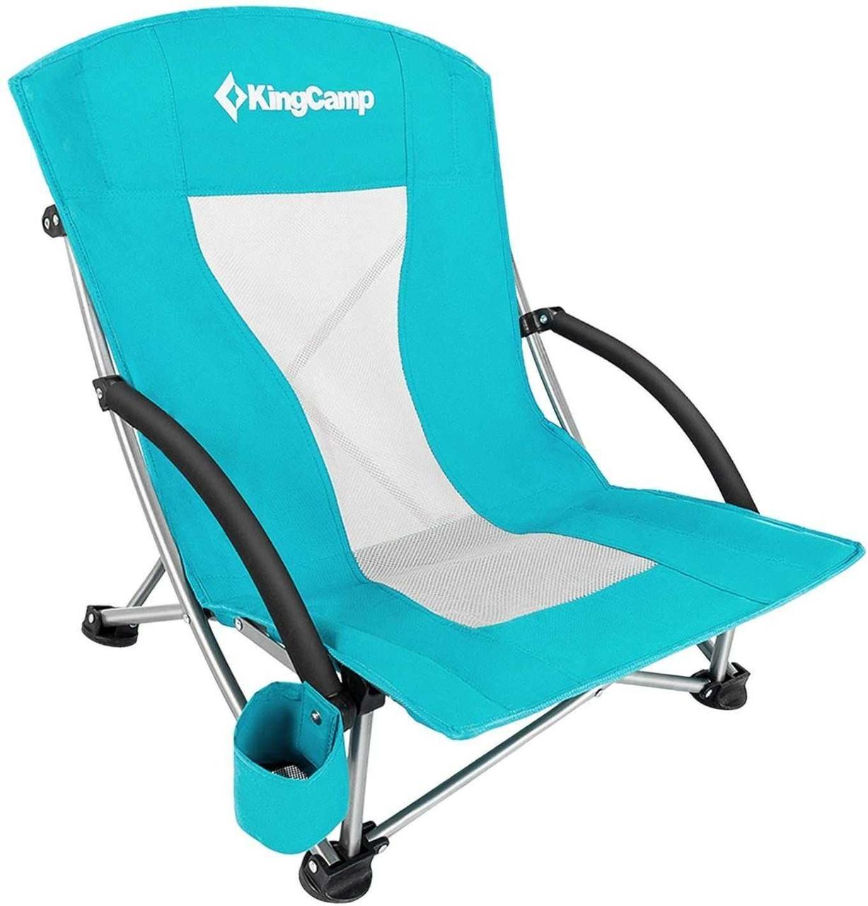 Туристическое кресло складные KingCamp Beach KC3841 Cyan (KC3841_CYAN)