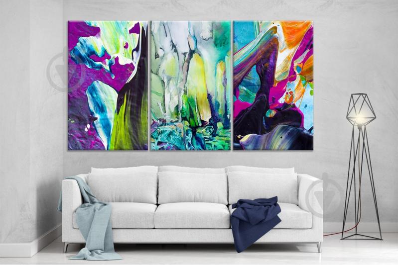 Модульная картина на холсте ProfART XL135 из трех частей 167 x 99 см Wall Art (hub_qQbW55478)