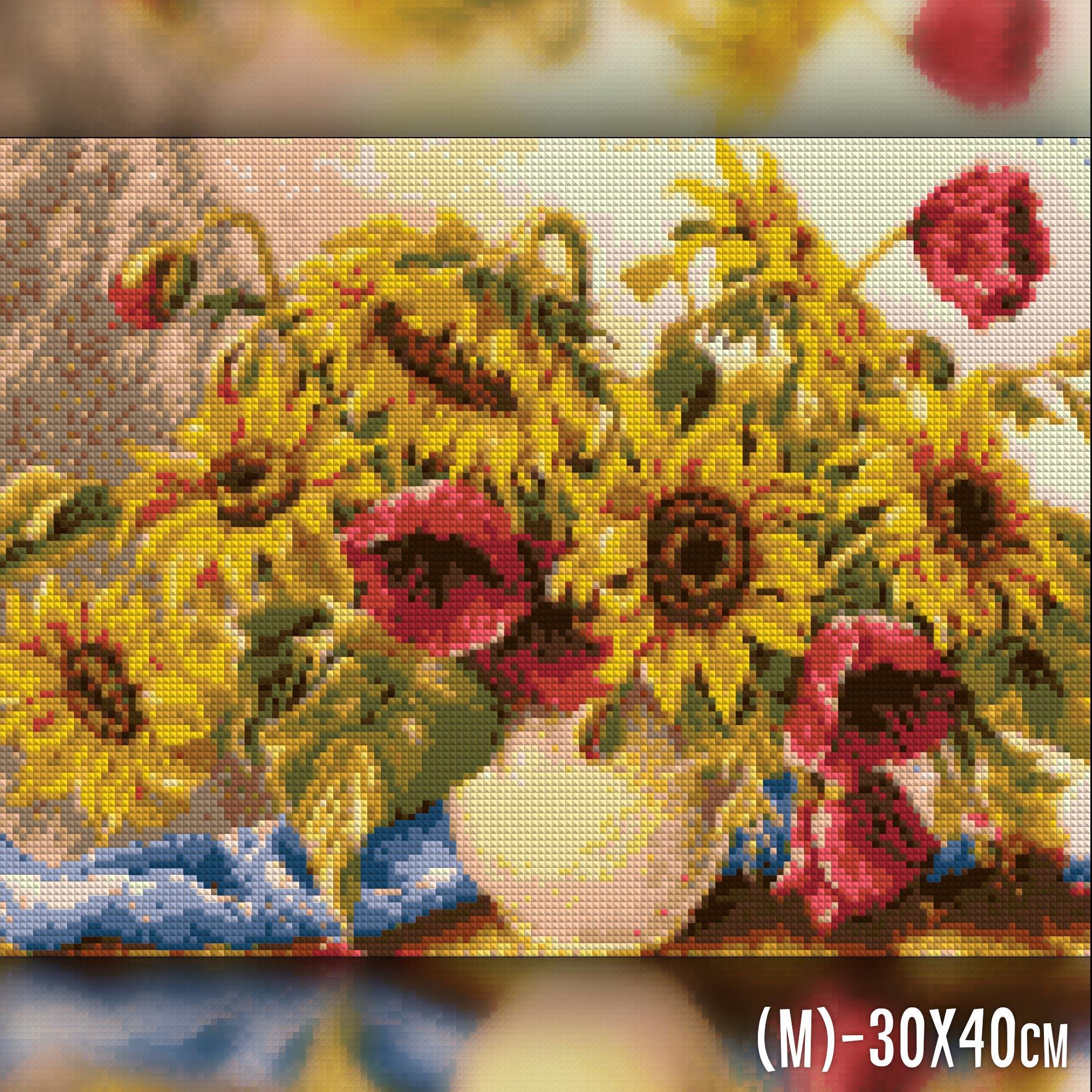 Алмазная мозаика The Wortex Diamonds Солнечный натюрморт 40x50 см (TWD10062L)