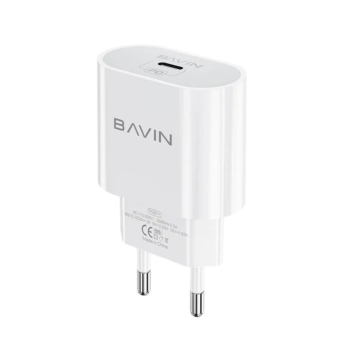 Зарядное устройство для BAVIN PC851Y PD 20W Type-C White