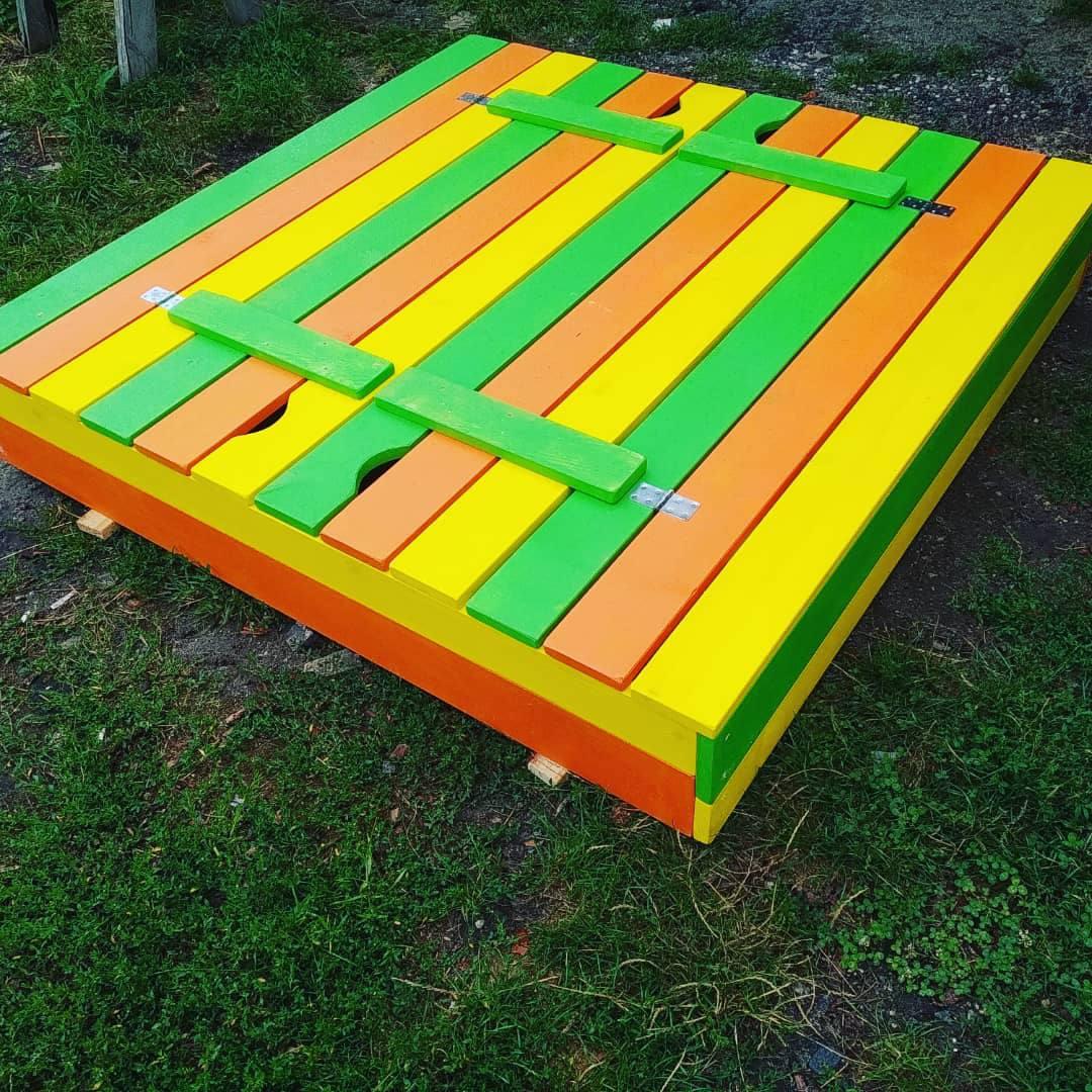 Песочница-трансформер с крышкой 1х1 м (27358128) - фото 9 Песочница-трансформер с крышкой 1х1 м (27358128) - фото 9