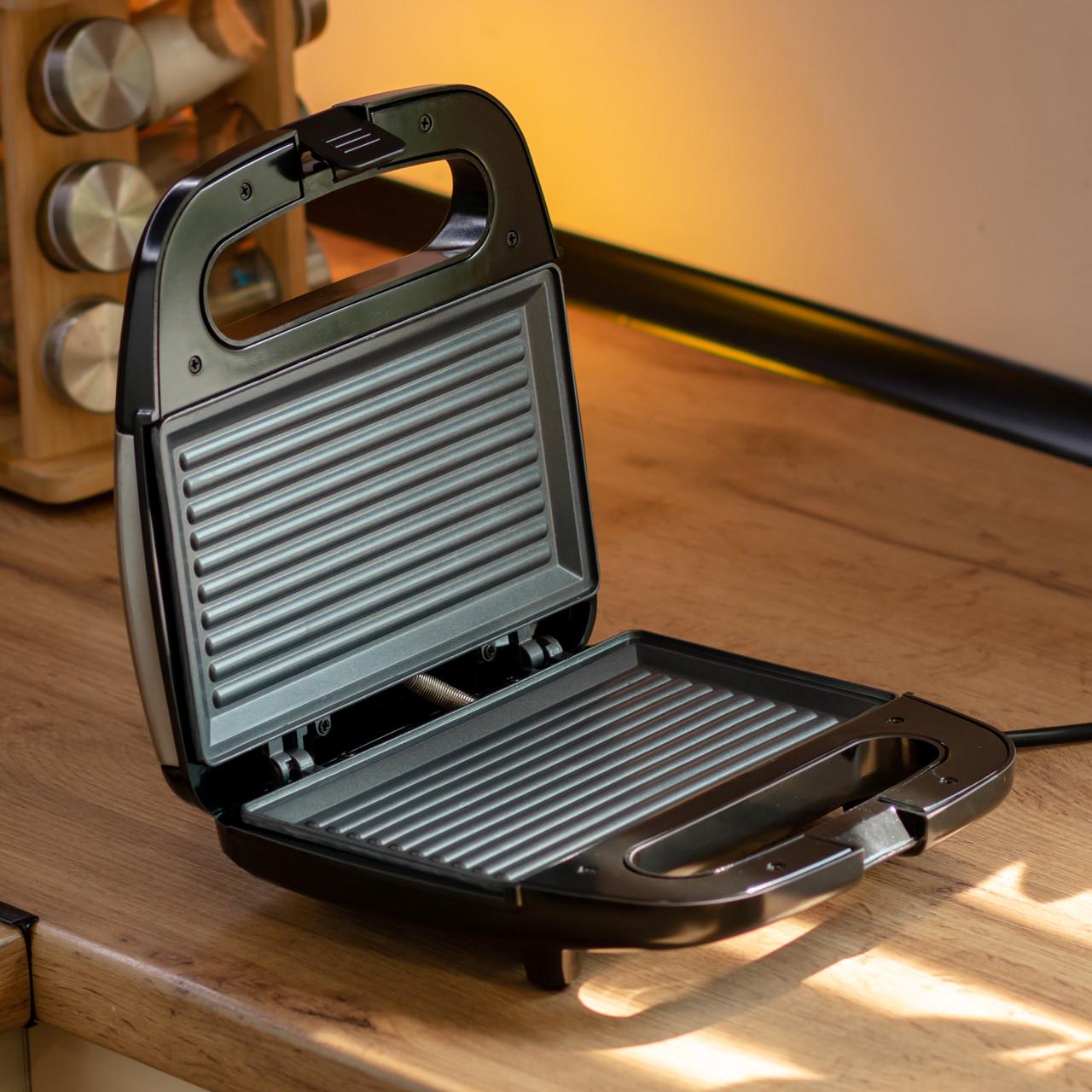 Электрогриль прижимной Sokany SK-08073 с антипригарным покрытием 750 Вт (SK-08073) - фото 6 Электрогриль прижимной Sokany SK-08073 с антипригарным покрытием 750 Вт (SK-08073) - фото 6