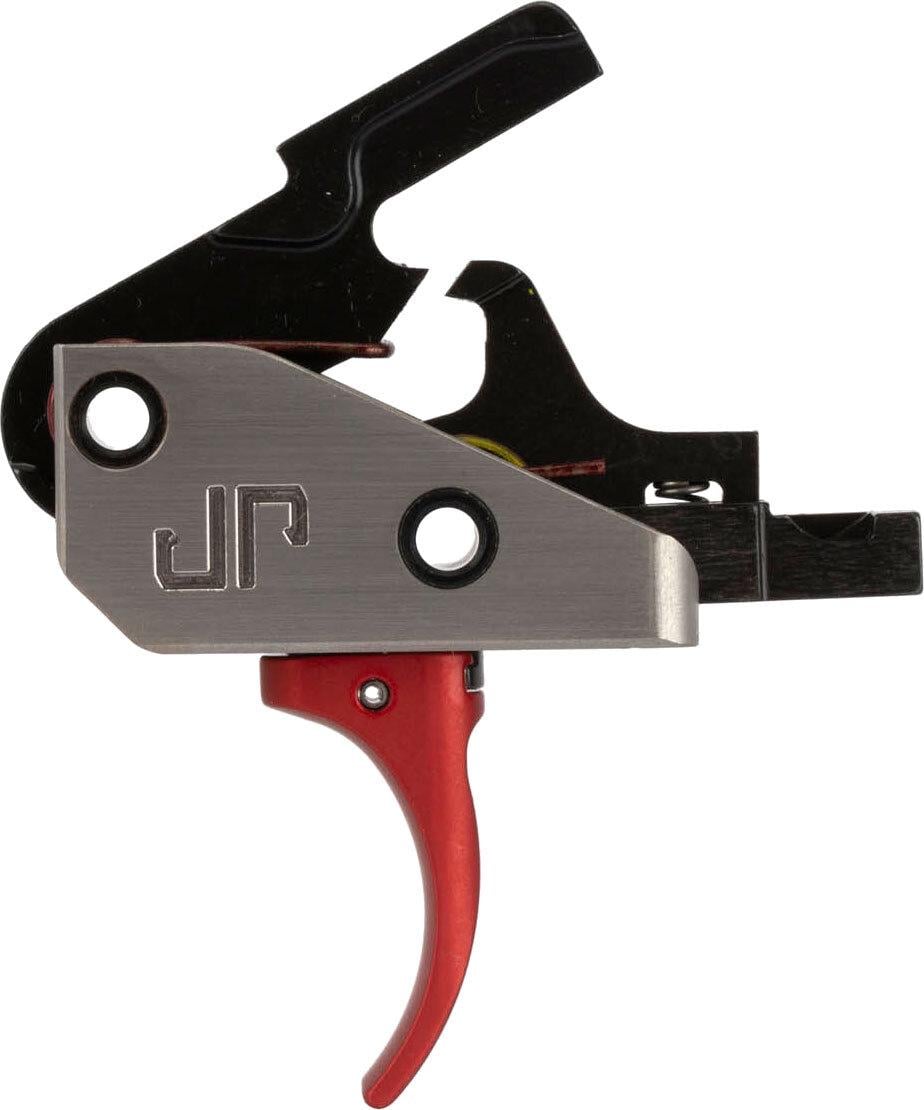 Ударно-спусковой механизм JP Enterprises Fire Control Module Curved Trigger Red для карабинов на базе AR-10/AR-15 (6200000078)