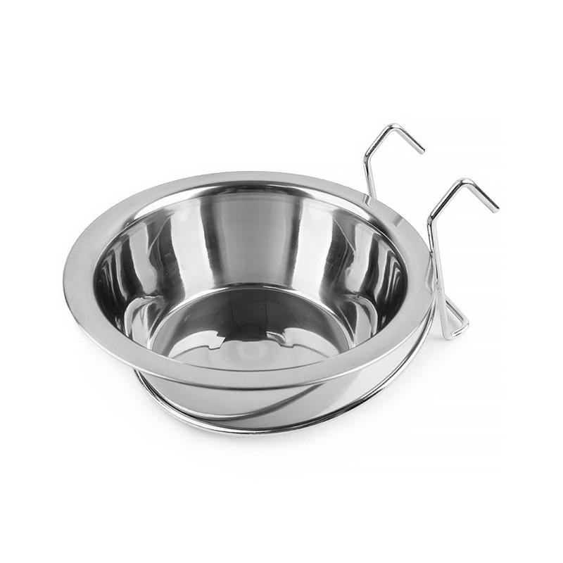 Миска для собак Taotaopets 136603 підвісна металева обсяг 0,15 л - фото 1