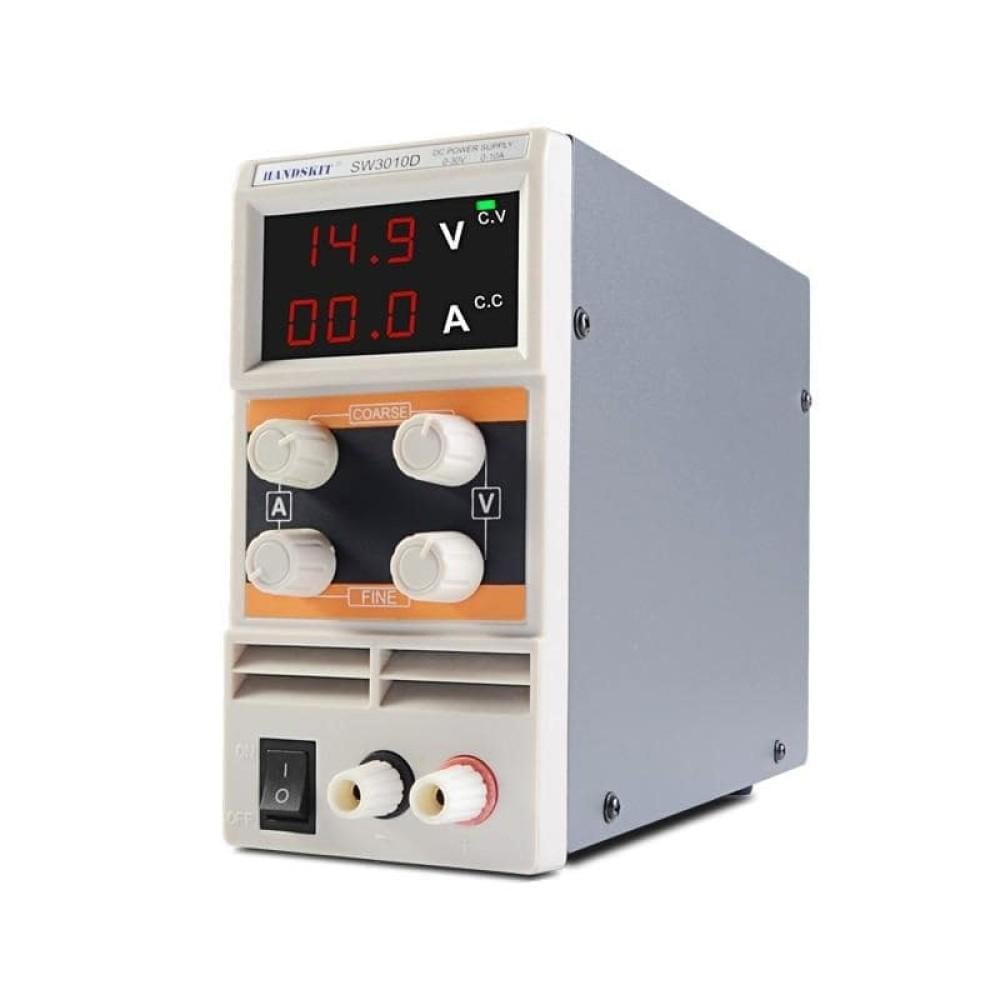 Блок питания лабораторный HandsKit SW-3010D 30 B/10A (8-22-31267) Блок питания лабораторный HandsKit SW-3010D 30 B/10A (8-22-31267)