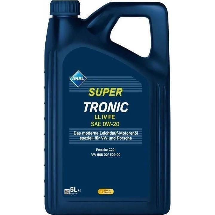 Моторное масло Aral SuperTronic LL IV FE 0W-20 5 л (15F460)