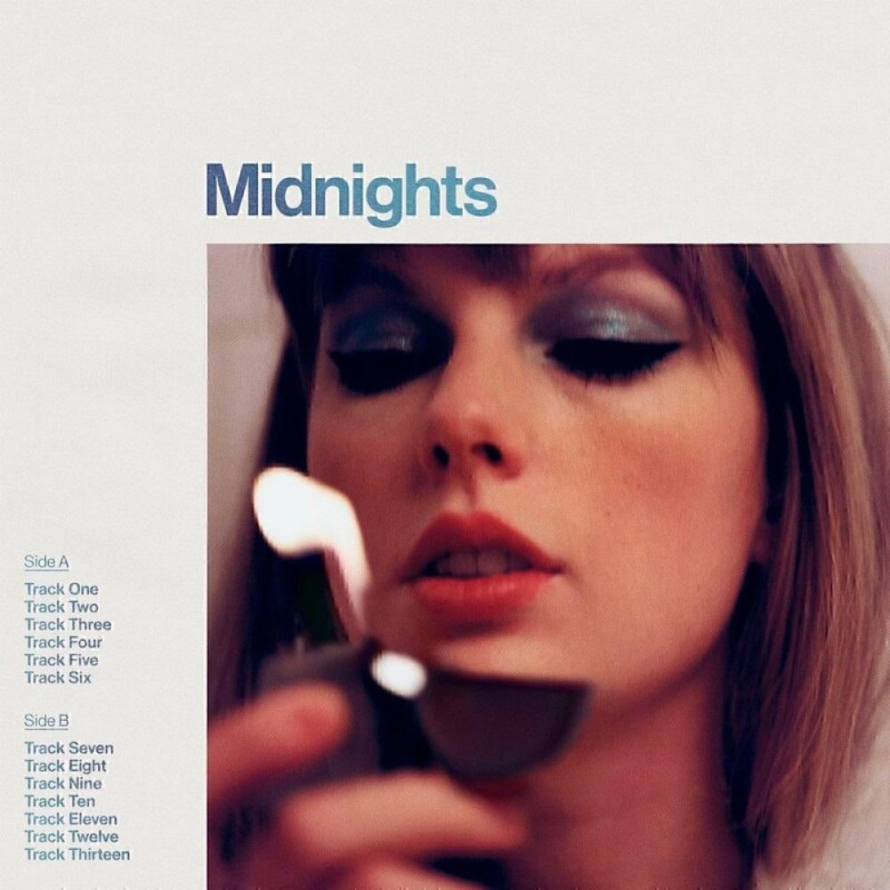 Виниловая пластинка Taylor Swift - Midnights Moonstone Blue Marbled Edition Vinyl LP (25491644)