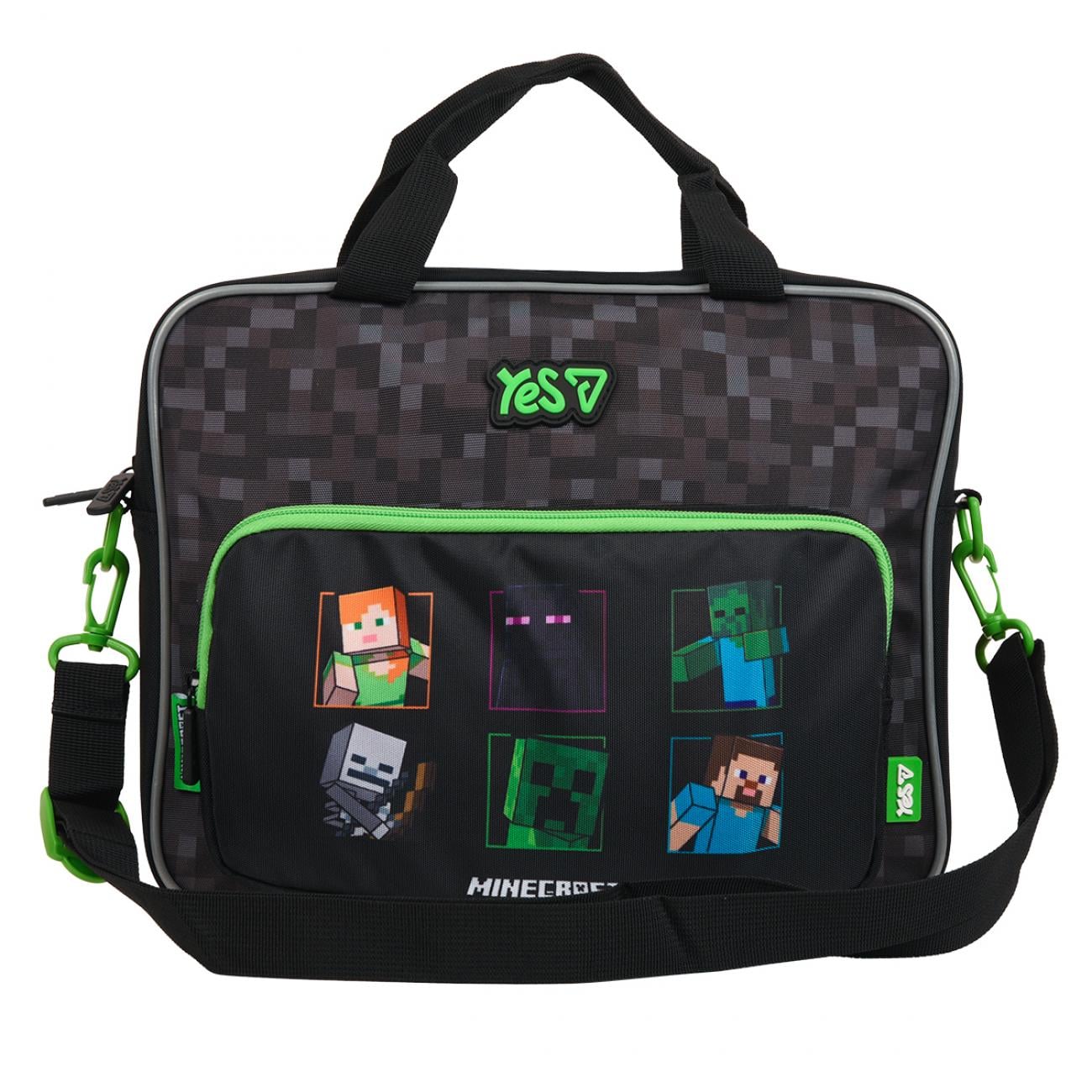 Сумка школьная А4 YES Minecraft Adventure В-1 (550423)