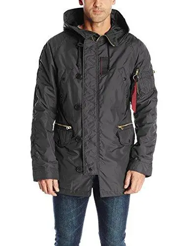 Вітрівка Alpha Industries N-3B Ambrose Parka 3XL Black (MJN45540C1B3XL) - фото 3