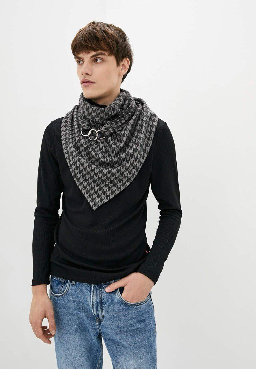 Шарф чоловічий My Scarf Единбург Сірий (29504776)