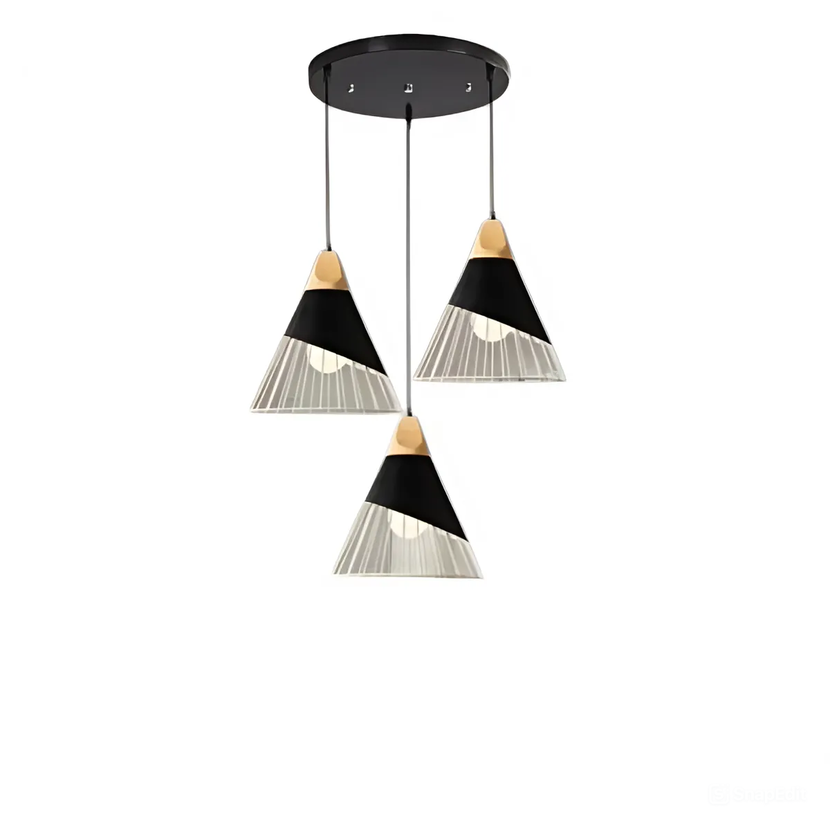 Люстра Nyasha Round 3 Light Black (PL-0001434 M/Black)